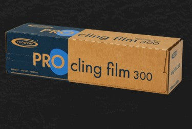 PROWRAP 300MM X 300M PROFESSIONAL CLING FILM CUTTERBOX